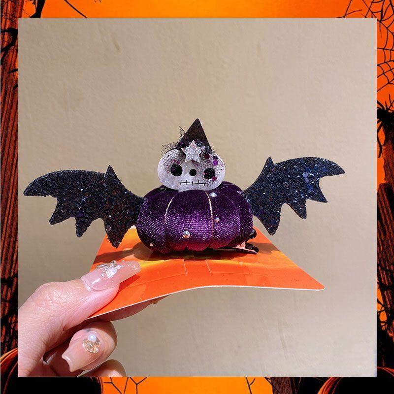 Halloween Headwear, Witch Hat, Hair Clip Party, Pumpkin Headwear, Girls' Fun and Funny Hair Accessories