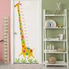 Creative Giraffe Height Chart Wall Sticker Kids Room Living Room Wall Decoration Growth Ruler Self-Adhesive