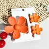 Frangipani Hairpin Beach Vacation Style Bauhinia Flower Updo Shark Hairpin Set