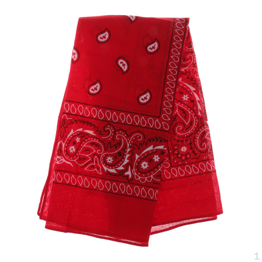 Tištěná bandana na hlavu šátek nákrčník