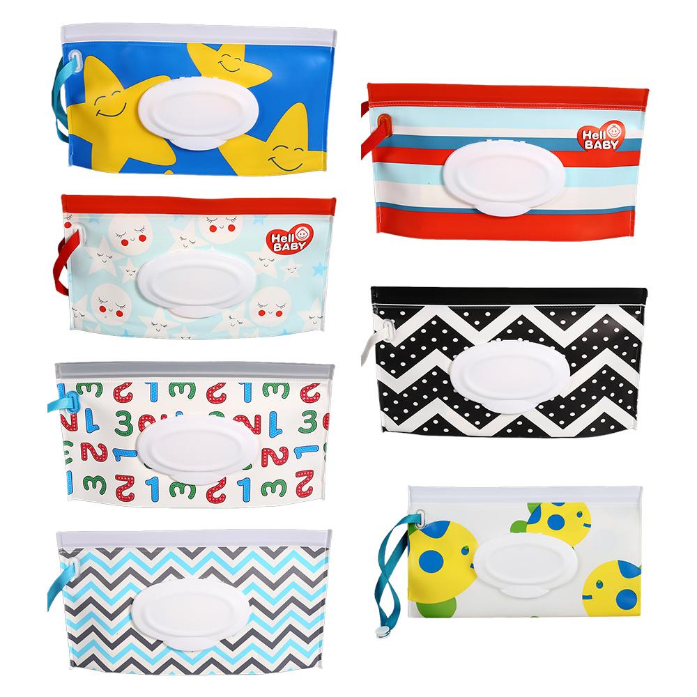 

2 шт. многоразовая упаковка для влажных салфеток, диспенсер для детских салфеток, контейнер для салфеток для путешествий на открытом воздухе, портативный многоразовый