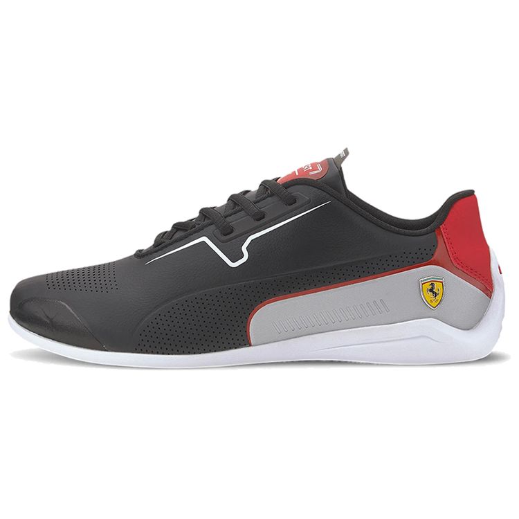 Кроссовки Scuderia Ferrari x Puma Drift Cat 8 Черные Мужские Белые 339935-01 44.5