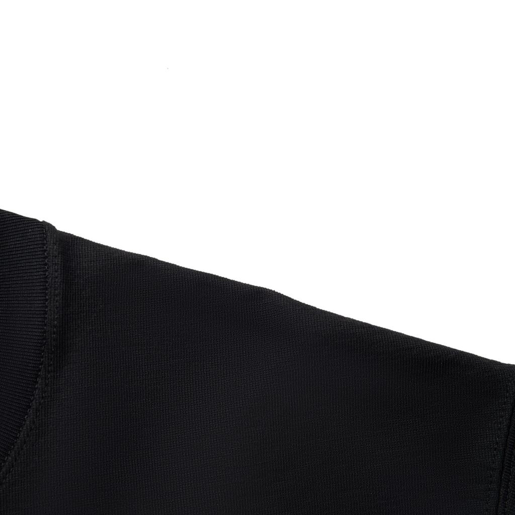 Li Ning Basketball Series Letter Sport Casual Simple Round Neck Pullover Loose Short Sleeve T-Shirt Men Tops Black AHSV225-5