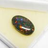 Lab-Created Opal Loose Gemstone 8.35 ct Doublet Oval Cut Multi Color for Jewelry Making and Crafts
