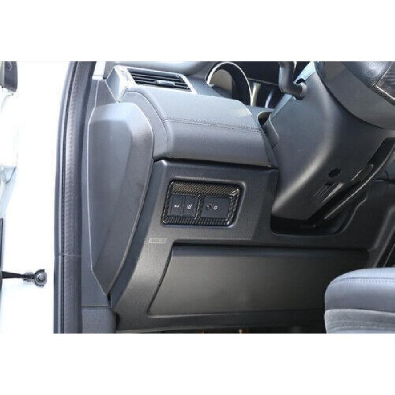 Carbon Fiber Back Door Tailgate Switch Frame 1PCS For Range Rover Sport 16~2022