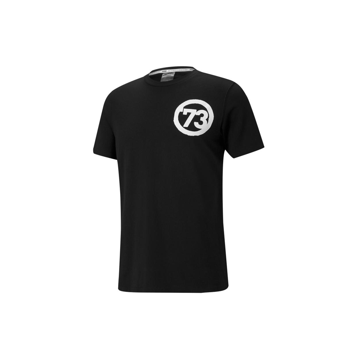 PUMA Franchise Crew Neck T-Shirt  Black  Men s 530511-06 XS