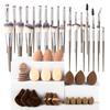 Professional 20/30-Piece Makeup Tool Set: Brushes, Sponges & Cleaning Tools