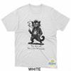 Rebellische Katze Dunkler Humor T-Shirt
