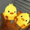 1 Stück Cartoon Ente Nachtlicht Kleine Gelbe Ente Nachtlicht Schlafzimmerlampe Baby Kinder Kinderzimmer Dekorativ mit Schlaflich