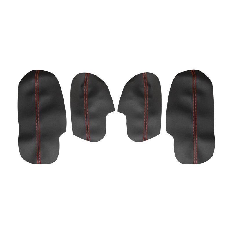 For Honda Accord 2008 2009 2010 2011 2012 4pcs Microfiber Leather Car Interior Door Armrest / Doors Panel Cover Replacement Trim