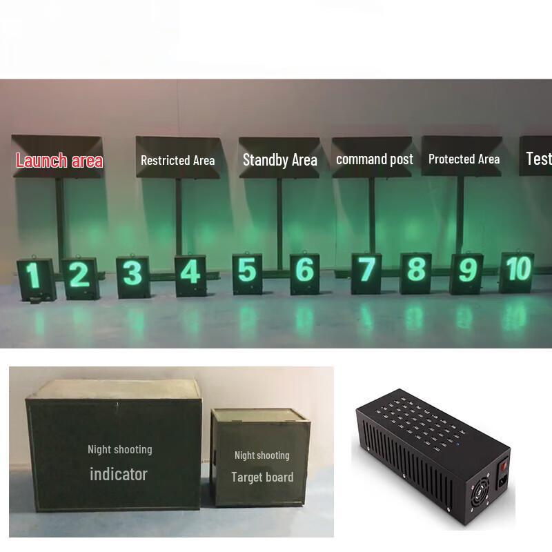 LeShi Nighttime Golf Course Marker Set