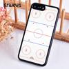 Krajews Ice Hockey Club Pattern Phone Case Cover For iPhone 17 Air 16 15 14 plus 11 12 pro max coque Shell Fundas