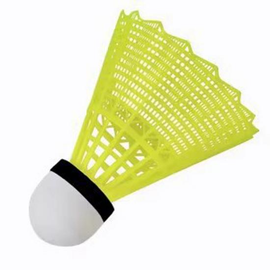Durable Windproof Nylon Badminton Shuttlecocks - 3 or 6 Pack
