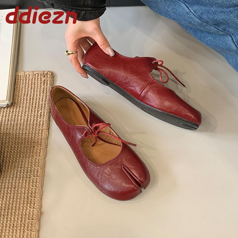 Mode Damen Flache Mary Janes Schuhe zum Hineinschlüpfen Mode Schmetterlingsknoten Schuhe Seltsame Zehen Damen Flats Mit Schuhen