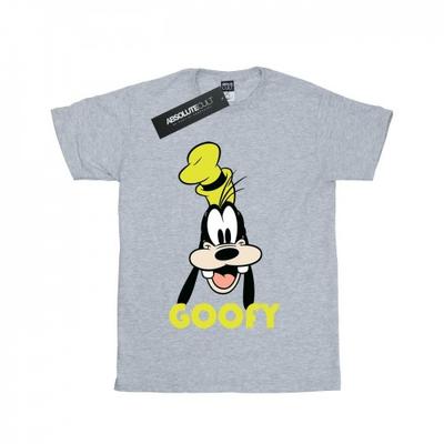 Girls Goofy Face Cotton T-Shirt
