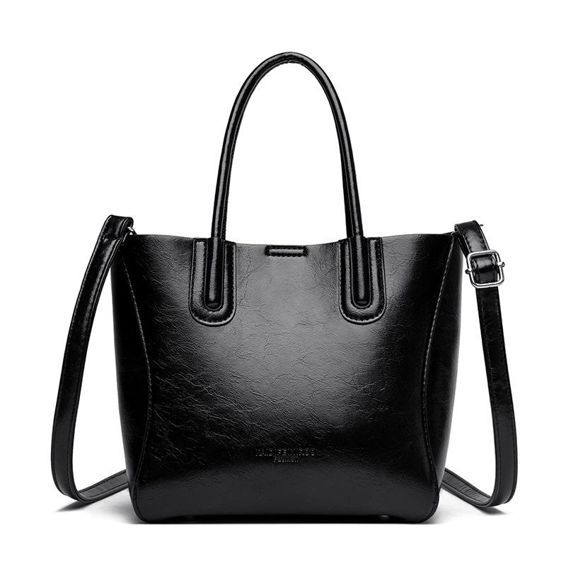 New Large Capacity Simple Bag for Women Tote Bag One Shoulder Casual Simple Bag for Women Handbag