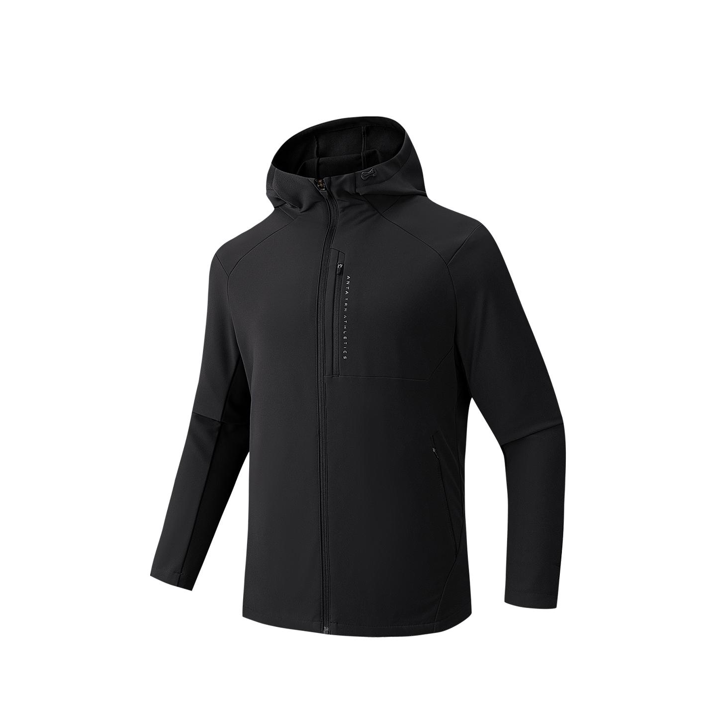 Anta Training Woven Sports Jacket Men jackets Basic-Black 152617605N-4 S