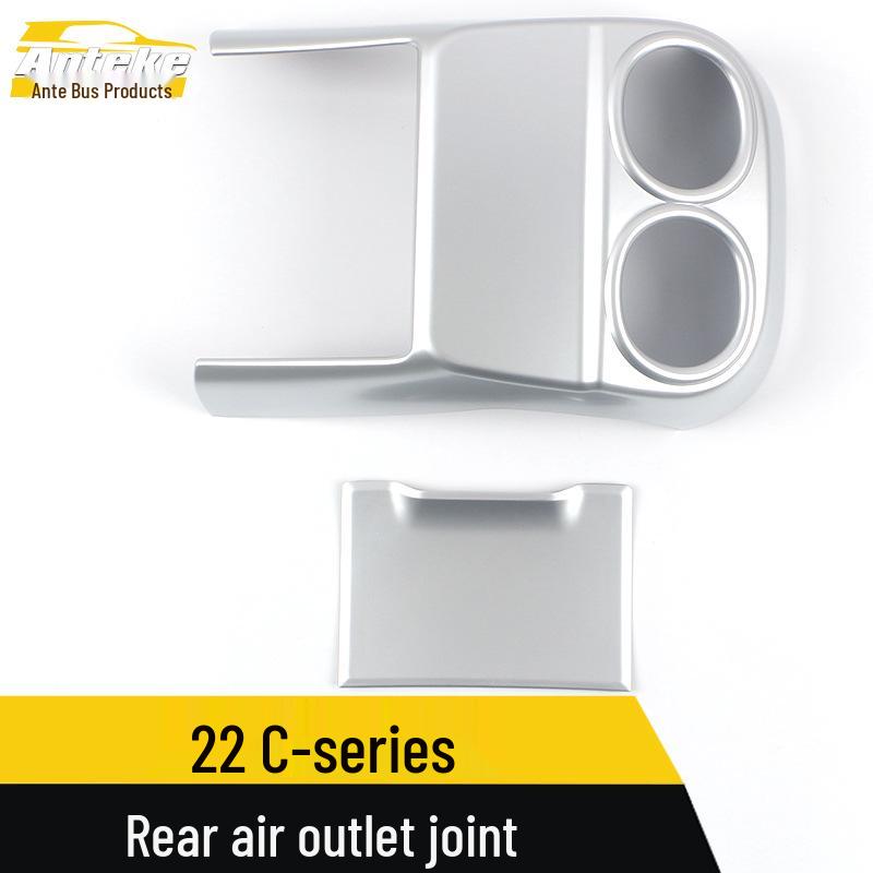 C-Class 3rd Row Air Vent Decorative Frame & Sequin Sticker for 22 Models