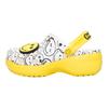 Crocs Smiley X  Classic Clog Comfortable Versatile Clogs Women Clogs White Yellow 207980-94S