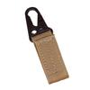 Belt Carabiner Key Chain Portable Detachable Dual Layer Heavy Duty Replacement Sticker Type Stylish Outside Keyring