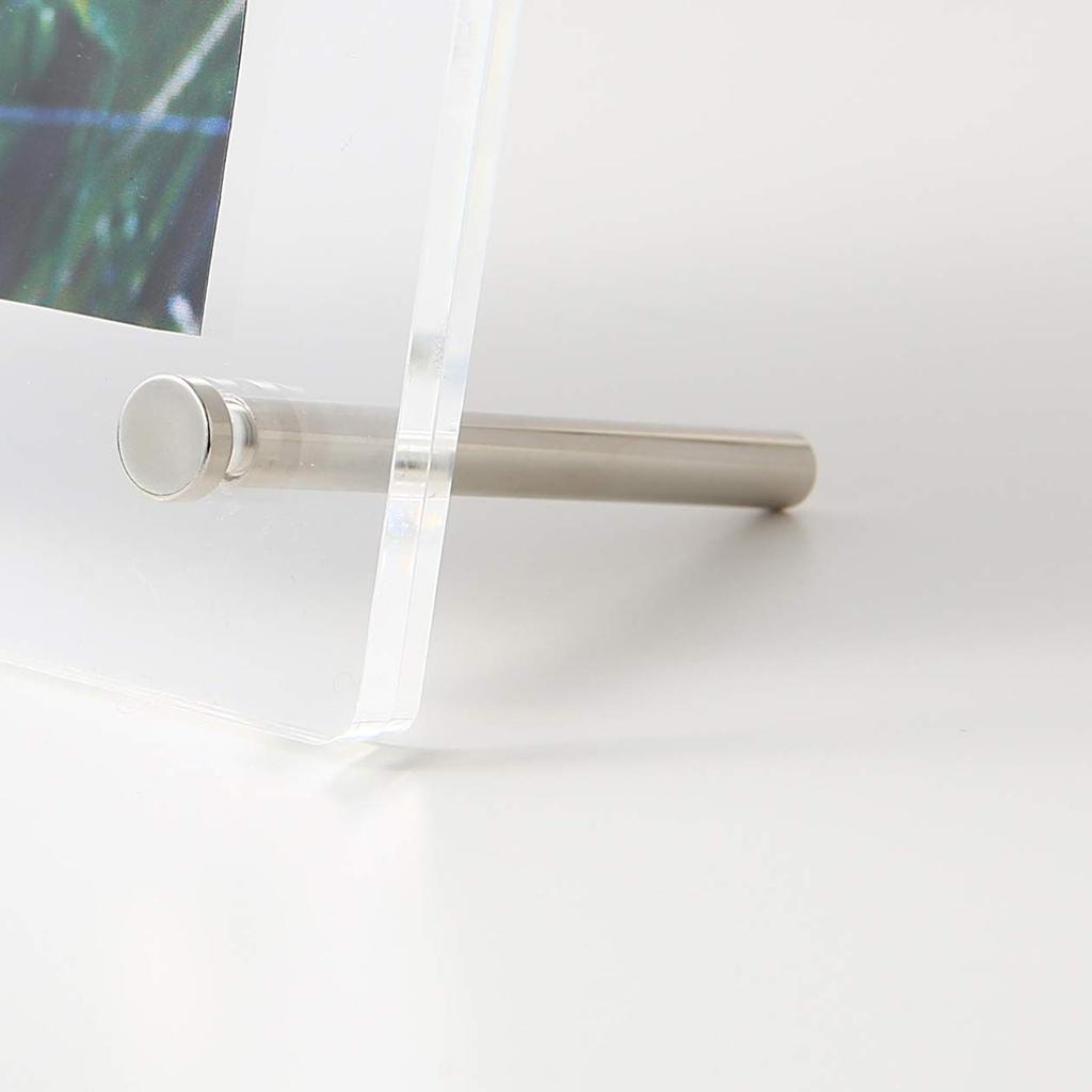 MUJI Acrylic Standing Photo Frame A5 Size Width 20cm x Depth 26cm