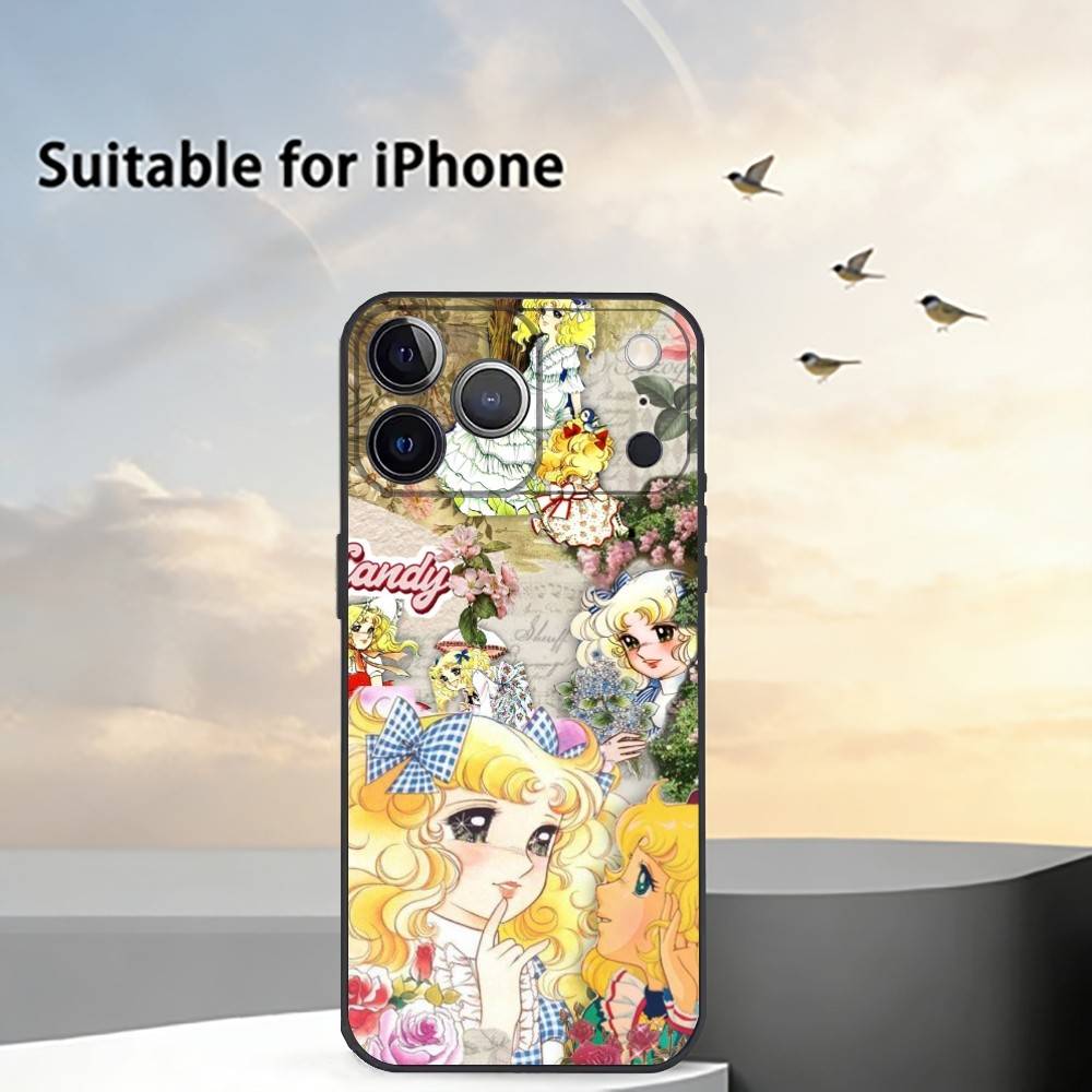 

A-Anime Candy Candy Phone Case Silicone Soft For IPhone 17 16 15 14 13 12 11 X XR Plus Pro Max Plus iPhone17PRO