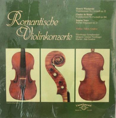 LP-Schallplatte HENRYK WIENIAWSKI CHARLESAUGUSTE Violinkonzert Nr. 2 DMoll Op. 22 COL0593 Kolosseum 1983 Deutschland Klassisch Gebraucht