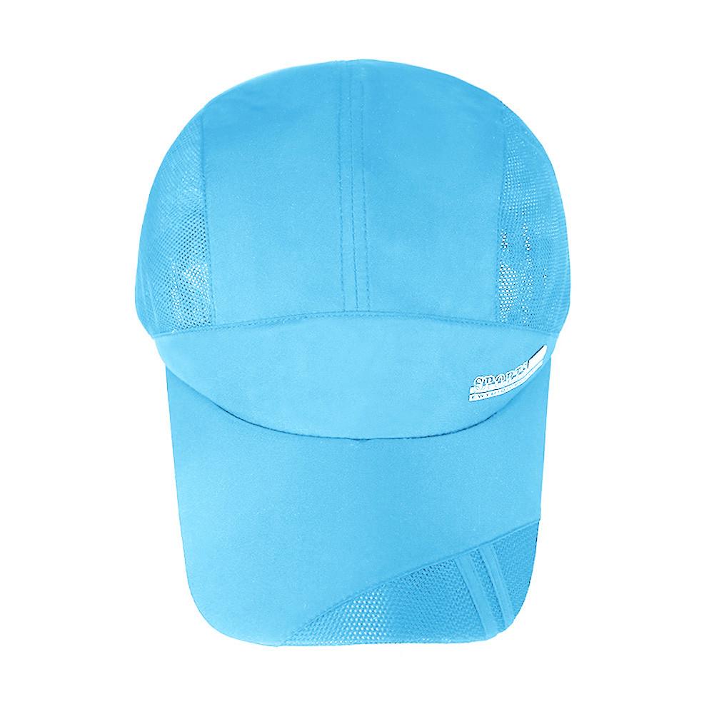Adult  Mesh Hat Quick-Dry  Sun Hat Outdoor Sunscreen Baseball Cap 