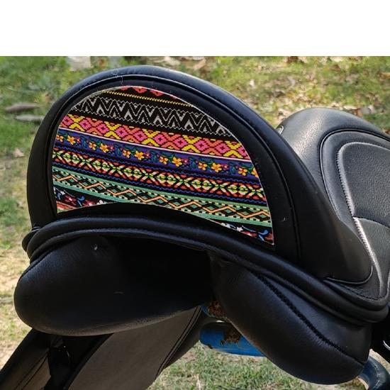 Leather Dressage Monoflap Saddle with Changeable Gullets – Elegant Cantle Design