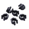 Fishing Pole Black Rod Organizer Billiards Cue Clip Fishing Rod Holder Fishing Rod Storage Clips