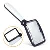 2X Jewellers Loupe LED Magnifier Loop Side Light Magnifying Glass Lens 5 LED