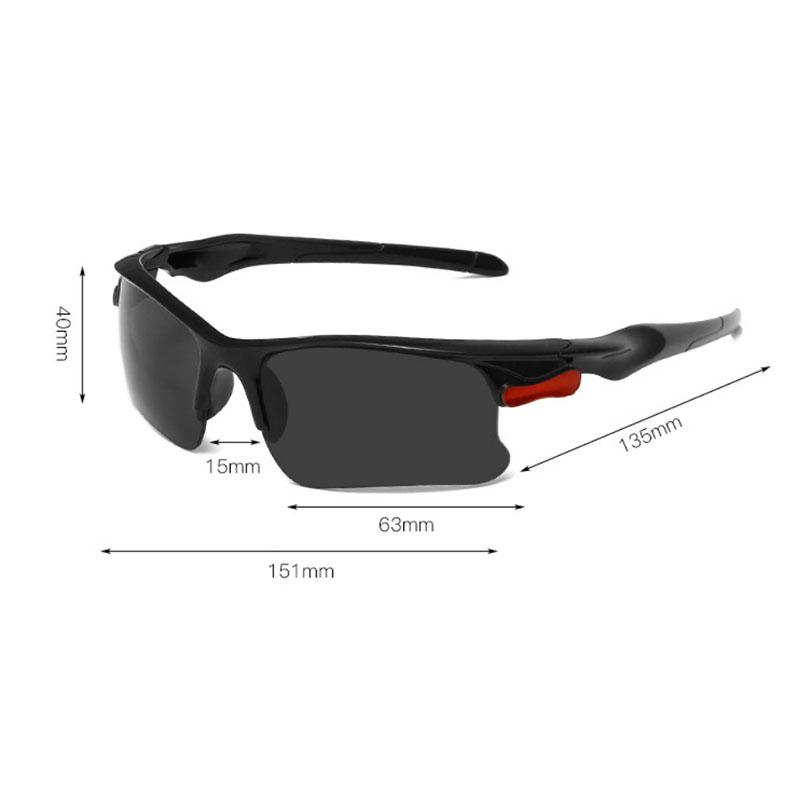 New Men'S Outdoor Sports Sunglasses Women'S Half Frame Square Sun Glasses Men Cycling Protection Eyewear Uv400
