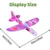 50Pcs Kids Party Supplies DIY Multicolor Foam Airplane Boys Birthday Party Souvenirs Pinata Filler Kindergarten Prize Toys