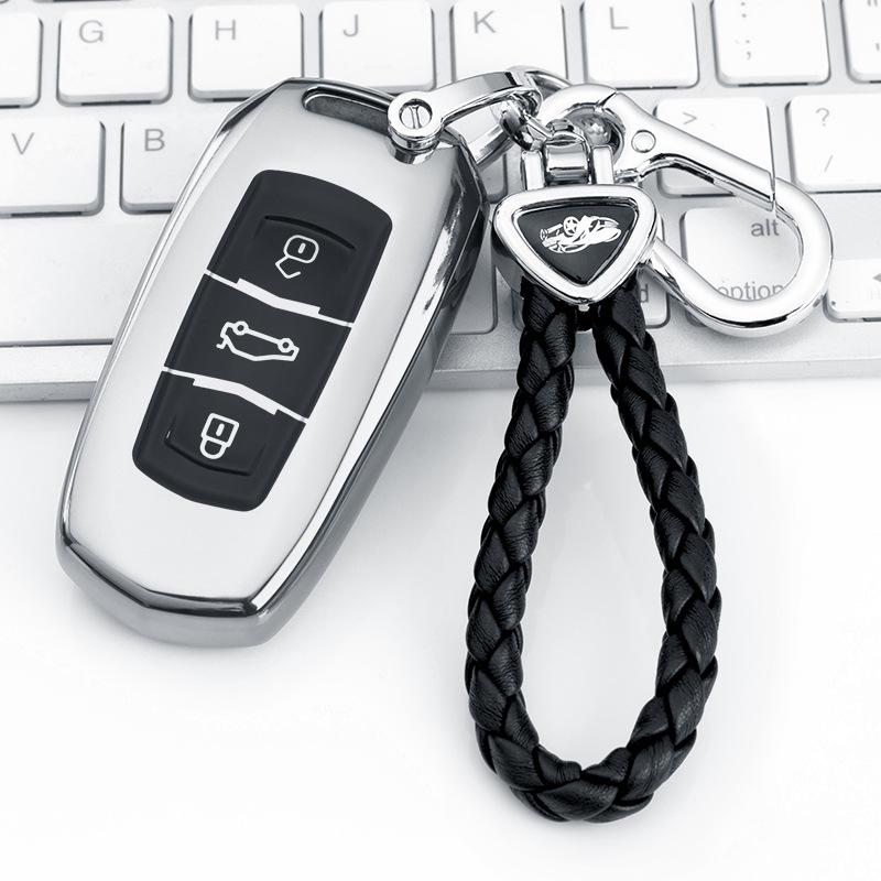 Gilt für Geely Schlüsseletui EmgrandgsBoyue New Million ModelsglSmart Borui VisionX6Autoabdeckung