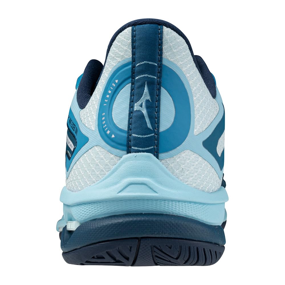 Tennis Shoes Wave Exceed Tour 6 AC Blue Green x White x Turquoise cm 2E [Mizuno] 22.5