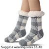 Comfortable Warm Acrylic Floor Socks for Women Offering Insulation and Softness During Winter Home or Office Activity