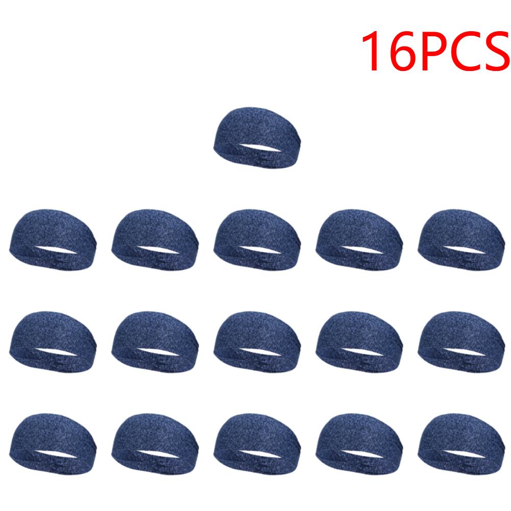 8-24PCS Ultra-Thin Sports Sweatband Elastic Sweat Hair Band Breathable Sweat Absorbent Headband Soft Outdoor Sport Yoga Headband