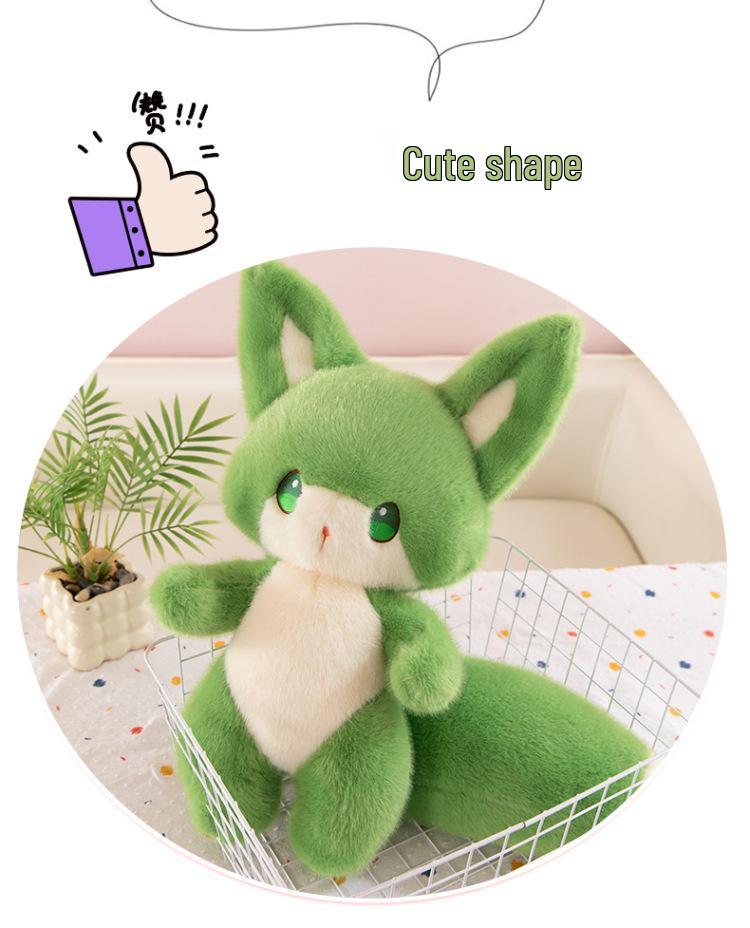 Cute Spirit Fox Plush Doll - Soothing Sleep Pillow & Birthday Gift