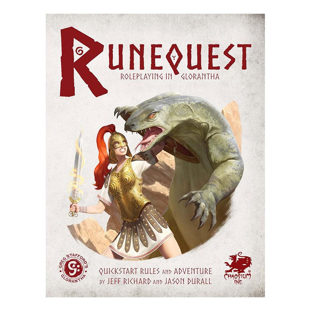 Runequest Jeu de rôle dans Glorantha Règles d'initiation