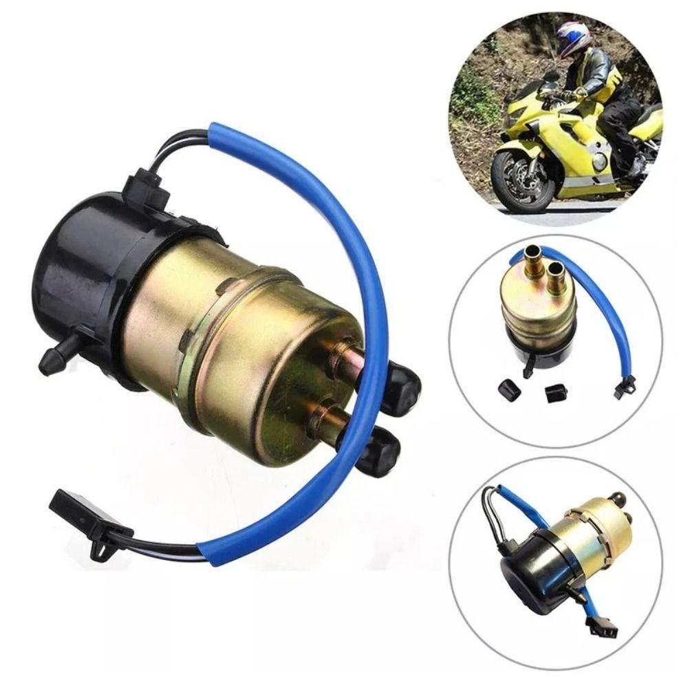 12V Elektronik Yakıt Pompası Evrensel Motosiklet Motor Yağ Kuyusu Pompası Motosiklet Yakıt Pompası Sürüş