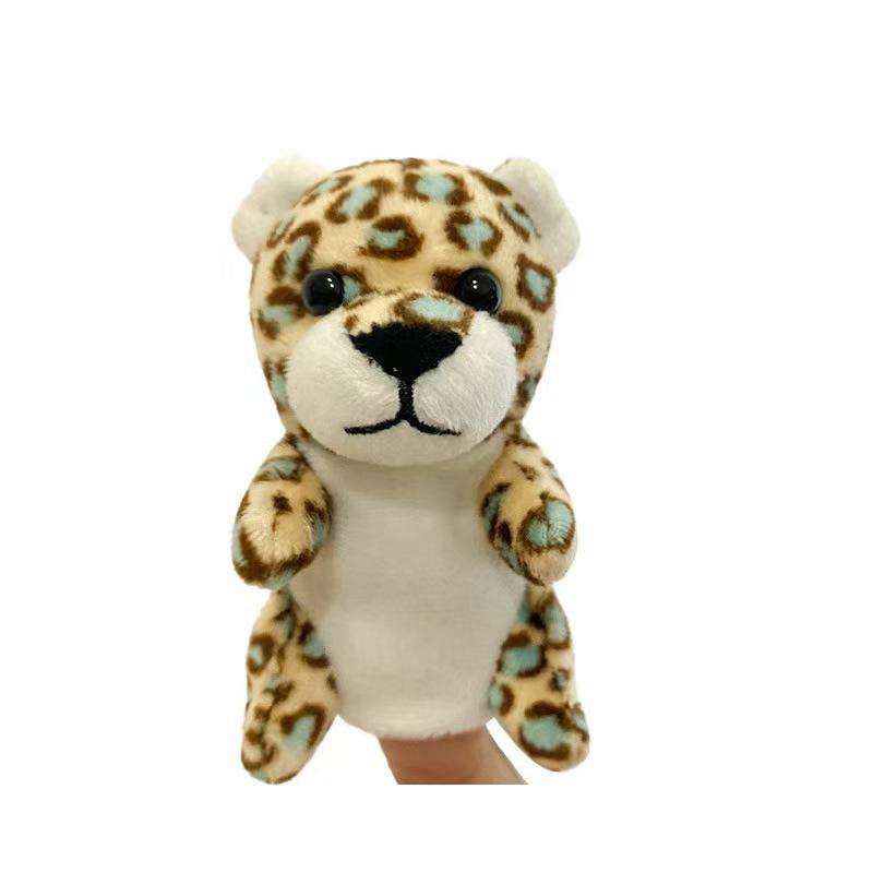 Jungle Animals Hand Puppet Plush Toy Cartoon Animal Finger Puppet Role Play Tell Story Cloth Doll Educational Toys for Children