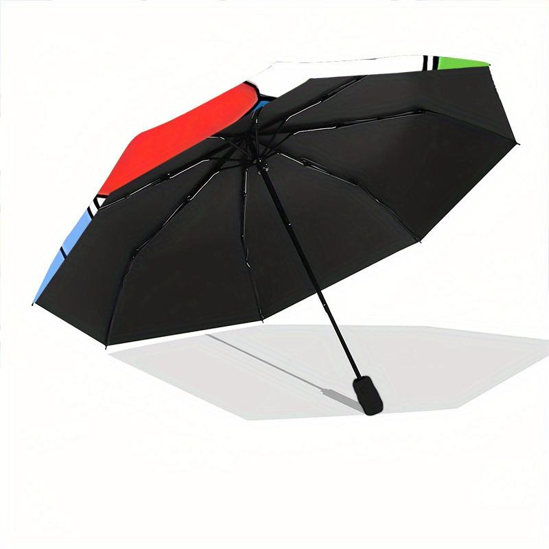 Bugs Bunny Rainbow Automatic Open/Close Umbrella - Compact Travel Umbrella, Ideal Gift, Outdoor Accessory, 102