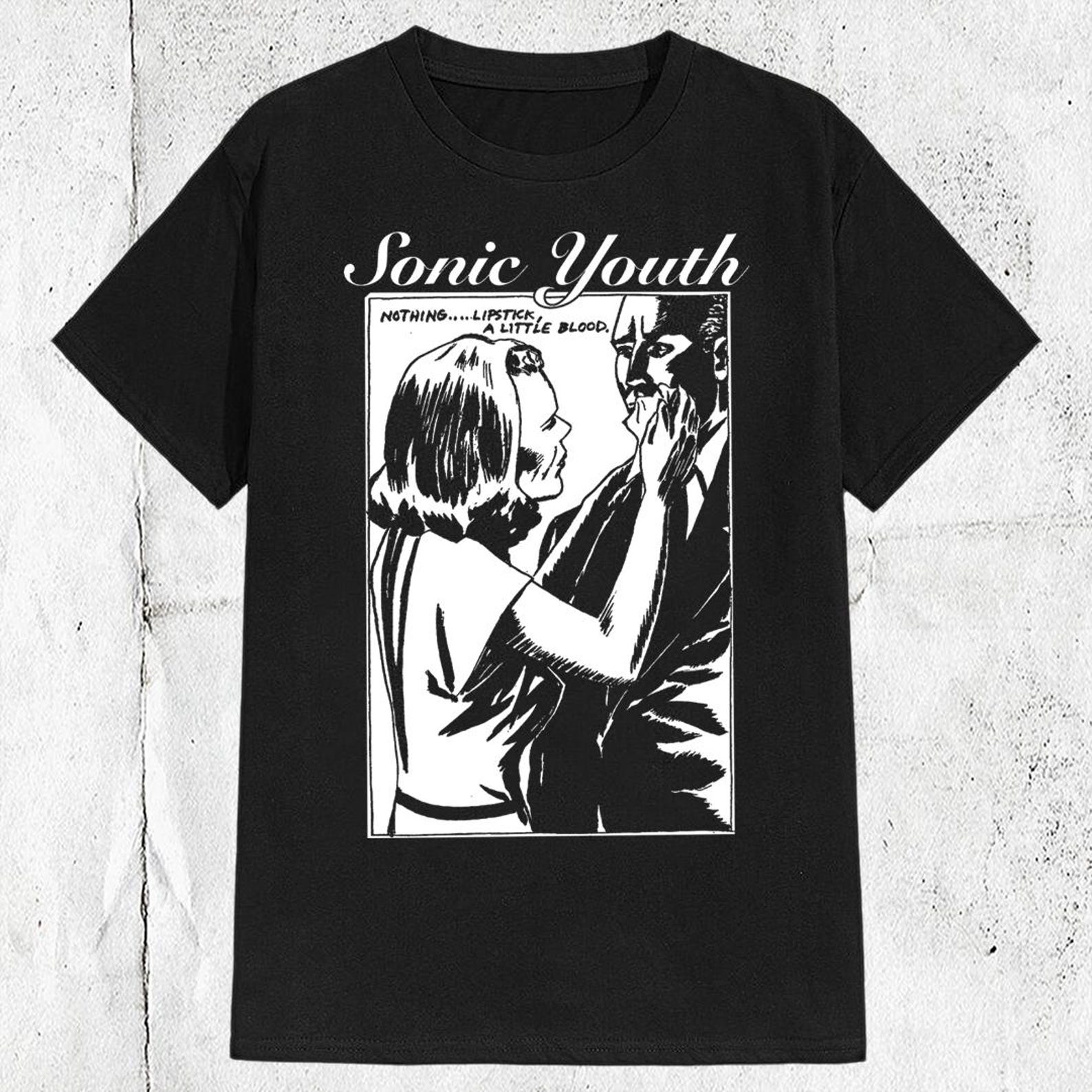 Sonic Youth Goo Alternative Rock Noise Rock Grunge Band Music T shirt 2XL