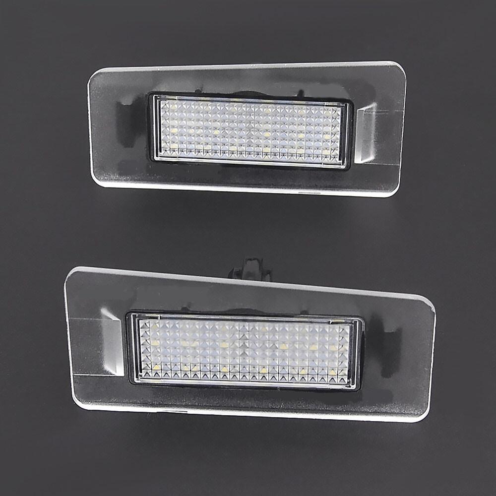 1Pair LED License Plate Lights For Hyundai Elantra Kia Forte Sedan 2011-2016