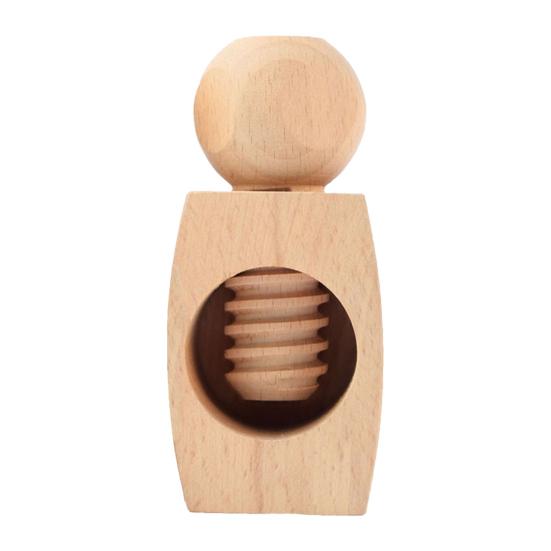 Nutcracker Wood Walnut Cracker Labor-saving Healthy Walnut Sheller Easy Grip Nut Opener Kitchen Walnut Gadget