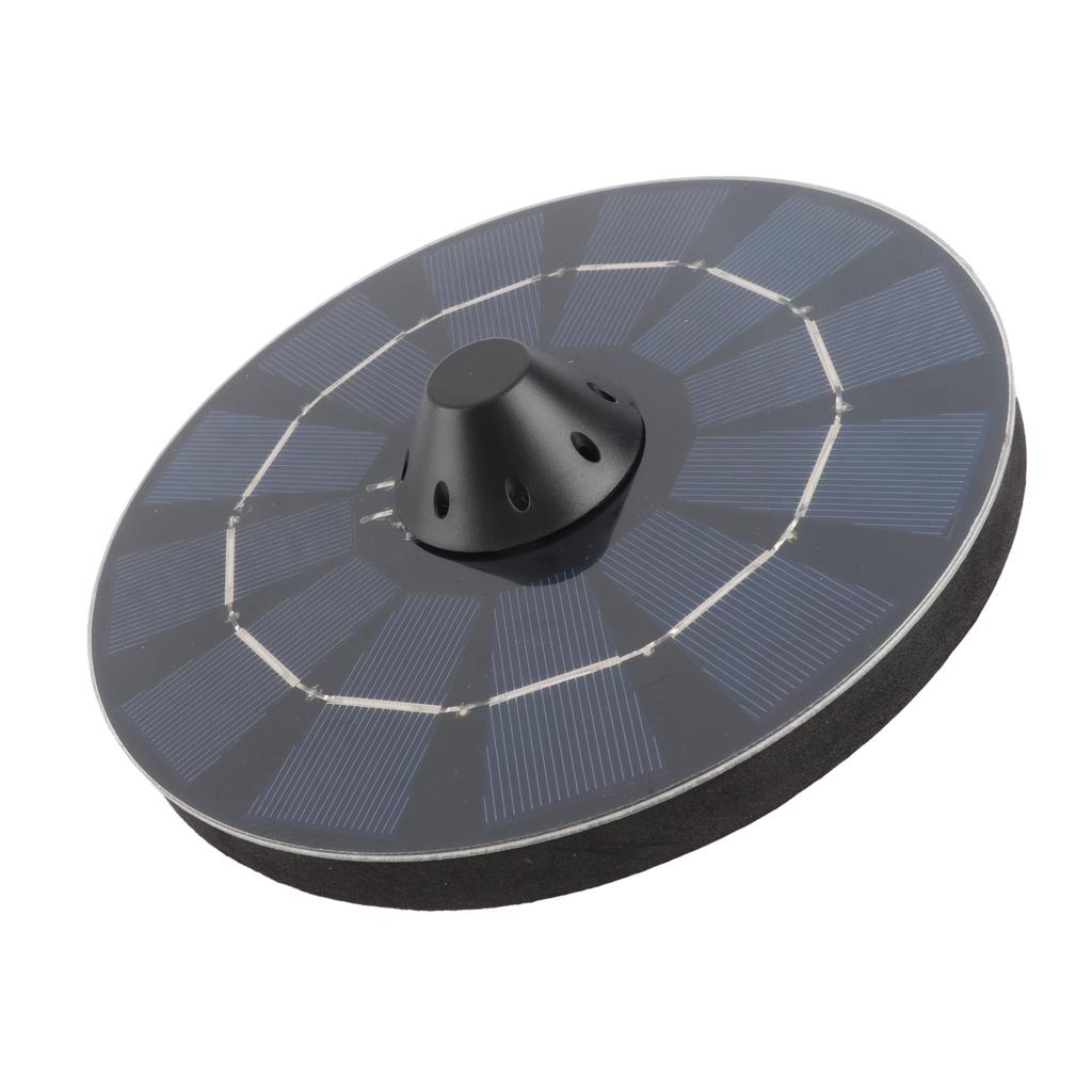 Solar Oxygen Pump 6V 2.5W Low Noise Energy Saving Portable Solar Water Air Pump for Fish Tank