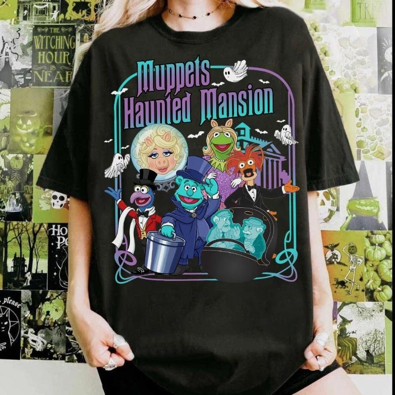 Puppet House Tshirt Gonzo Pepe Fozzie Tshirt New Casual and Fashionable Street Wear Suitable for Both Unisex and Women