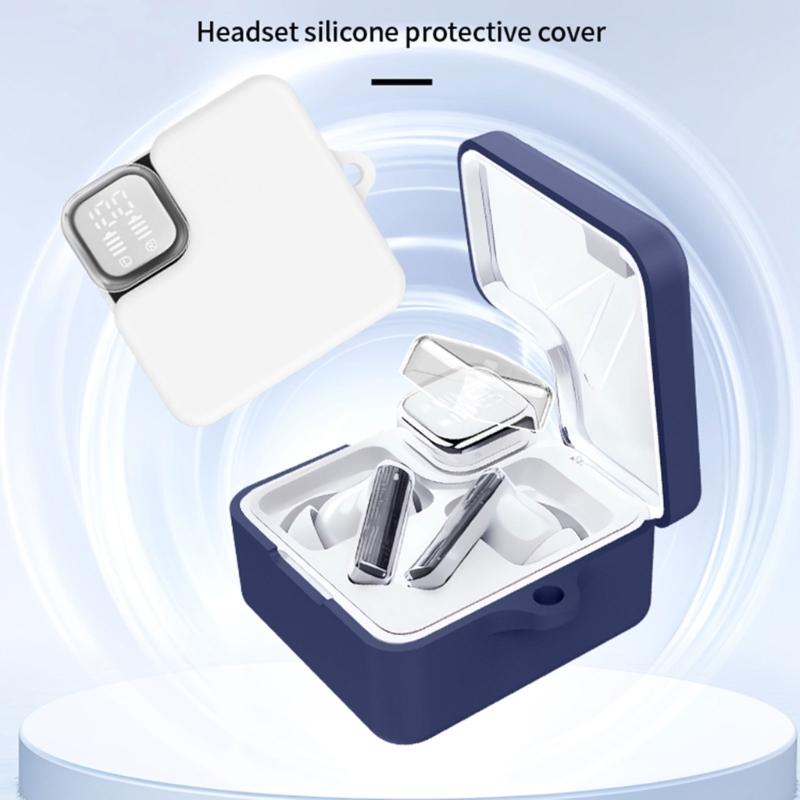 Protective Case for MeloBuds Headphones Accessory Dustproof Silicone Case Cover Waterproof