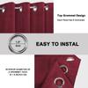 1Panel Thicken Velvet Curtains Blackout Solid Color Curtains for Living Room Bedroom Dining Nature Vertically Custom Size