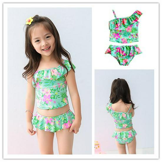 

Комплект купальника с цветочной юбкой для торта 2025 для девочек - размеры средний и большой 115 (4/5)